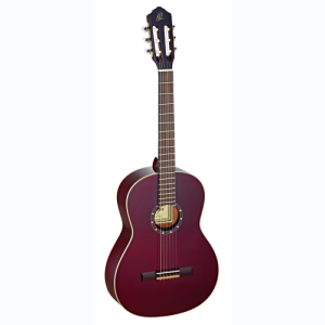 Ortega Guitare Classique 4/4 R131Slim Neck Wine Red