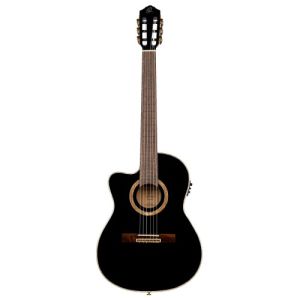 Ortega  Guitare Epicea Massif Cw RCE138-T4BK-L