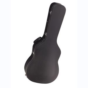 Rockgear Etui Standard Hardshell Guitare acoustique incurvée Black