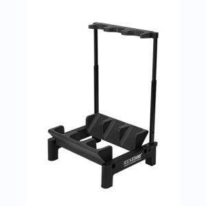 Rockgear Multi-stand modulable 3E pour 3 guitares-basses électriques