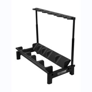 Rockgear Multi-stand modulable 2A3E pour 2 acoustiques et 3 guitares-basses électriques