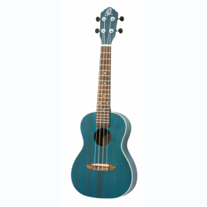 Ortega Ukulélé Concert Okoumé Bleu