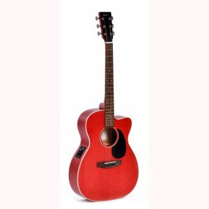 Ditson by Sigma Folk 000C-10E-TRD Rouge Satin 