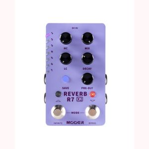 Pedale Mooer R7 Reverb X2