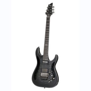 Schecter Hellraiser C-1 Hybrid Floyd Sustainiac Trans Black Burst