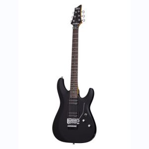 Schecter C-6 Deluxe Floyd Rose Satin Black