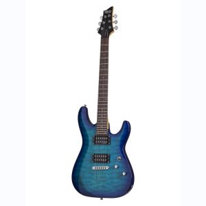 Schecter C-6 Plus Ocean Burst Blue