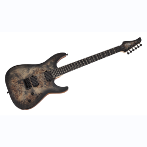 schecter guitare électrique c-6 pro Charcoal Burst