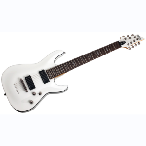 schecter guitare électrique demon-7 Vintage White