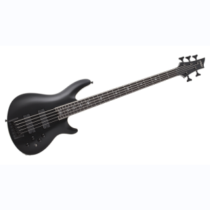 schecter basse électrique c-5 sls elite evil twin Satin Black