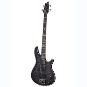 Schecter Hellraiser Extreme 4 See Thru Black Satin