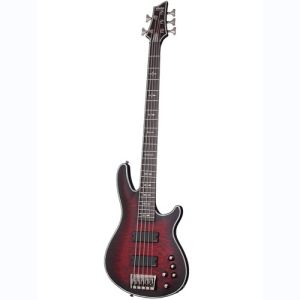 Schecter Hellraiser Extreme 5 Crimson Red Burst Satin