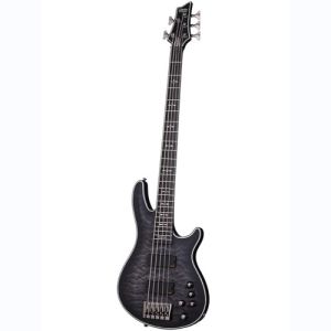 Schecter Hellraiser Extreme 5 See Thru Black Satin