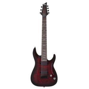 schecter OMEN ELITE 7  Black Cherry Burst