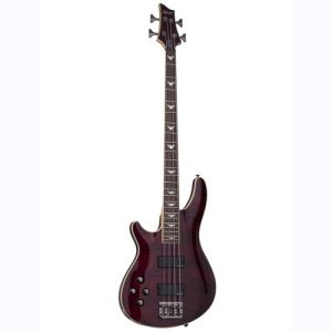 Schecter Omen Extreme-4 gaucher Black Cherry