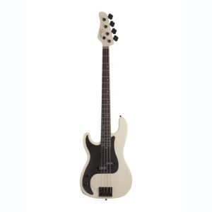 Schecter Basse P4 gaucher Ivory