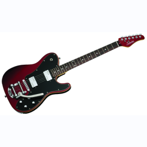 schecter guitare électrique pt fastback ii b Metallic Red