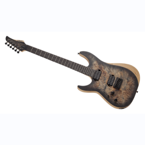 schecter guitare électrique reaper 6 l Charcoal Burst