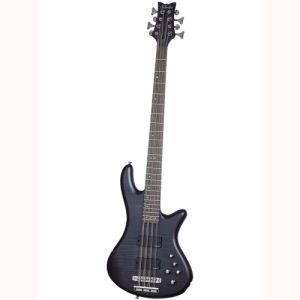 Schecter stiletto studio-8 See Thru Black Satin