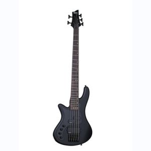 Schecter Stiletto Stealth 5 gaucher Satin Black