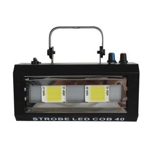 Power Lighting STROBE LED COB 40 Stroboscope 40W  2 LEDs Blanches