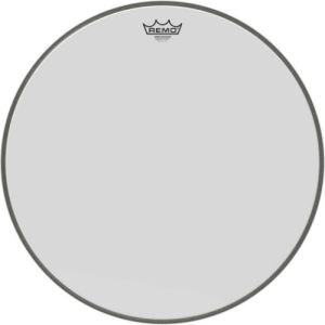 Remo 20'' Ambassador Smooth White Bass Drum