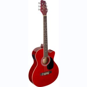stagg guitare folk SA20ACE RED