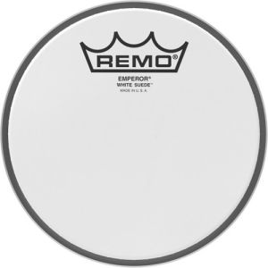 Remo 06'' White Suede Emperor