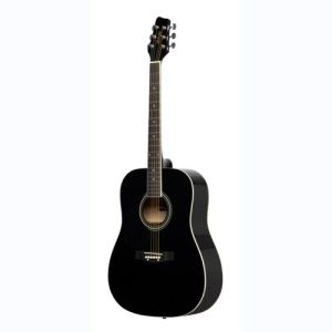 stagg guitare folk SA20D LH-BK