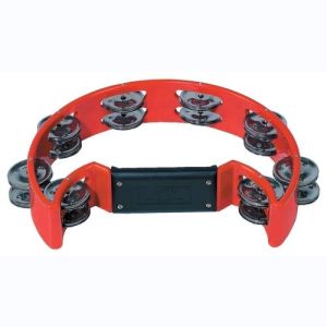 GEWA Tambourin Demi lune  Rouge