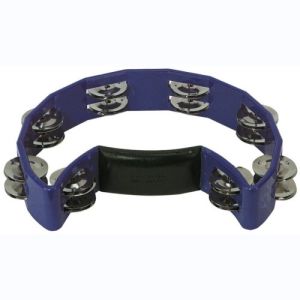 GEWA Tambourin Demi lune  Bleu