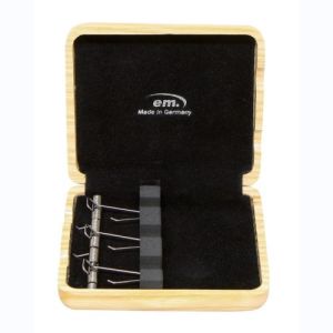 GEWA Etui anches doubles Basson 3 anches  Vernis naturel