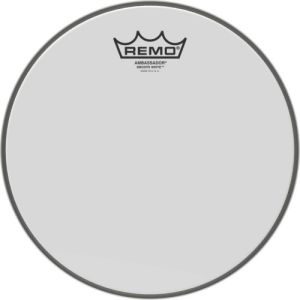 Remo 10'' Ambassador Smooth White
