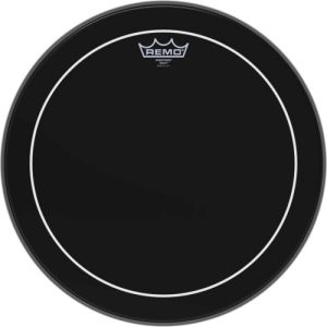 Remo 16'' Pinstripe Ebony
