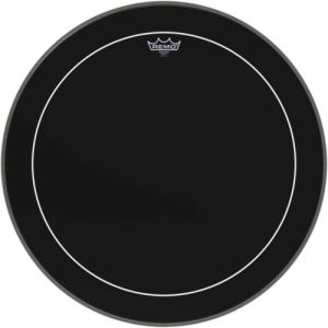 Remo 24'' Pinstripe Ebony Bass Drum