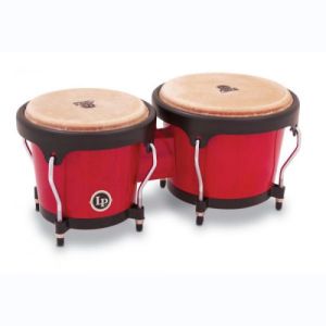 Latin Percussion Bongos Aspire LPA601-RW Red Wood