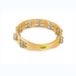 Latin Percussion Tambourins CP  Bois CP390 10'', double rangée