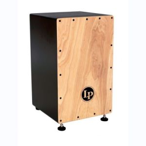 Latin Percussion Cajon Matador Adjustable String LP1432 Noir-Naturel