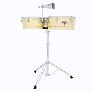 Latin Percussion Timbales Matador M257-BNG Brushed Nickel-Gold Tone