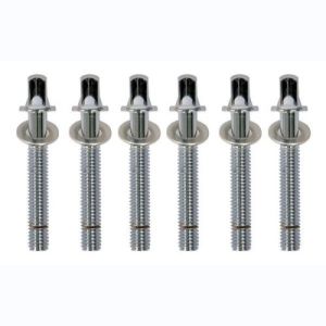 Latin Percussion Tirants d'accordage Timbale - Aspire LPA256 LPA2541 Chrome, 6 pièces