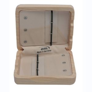 GEWA Etui Anches Clarinette 6 anches  Vernis naturel