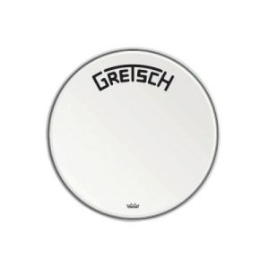 Gretsch Peau de grosse caisse Ambassador white coated GRDHCW20B 20"