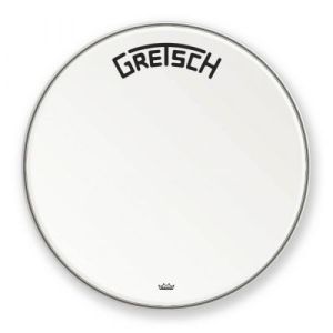 Gretsch Peau de grosse caisse Ambassador white coated GRDHCW26B 26"