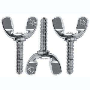 Latin Percussion Vis papillon 5-16" x 33 mm Collapsible Cradle LP924 Chromé