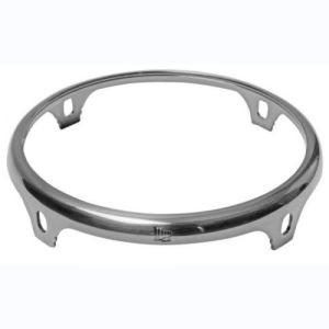 Latin Percussion Cercles Bongo Comfort Curven - LP200XF Fiberglass LP732A 8 1-2" Chrome