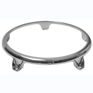 Latin Percussion Cercles Conga Comfort Curve II Chrome LP2566 11 3-4" Conga | 6 trous