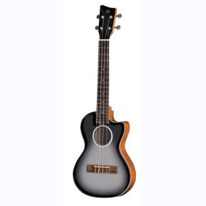GEWA Ukulele ténor électro Manoa R-TE-CE-SILVER Shadow E-A