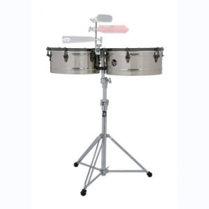 Latin Percussion Timbales E-Class Stainless Steel LP1415-EC 14"-15"
