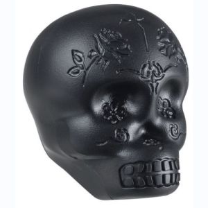 Latin Percussion Shaker Sugar Skull LP006-BK noir