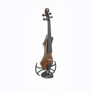 GEWA Violon électrique Novita 3.0 adaptateur Brun doré